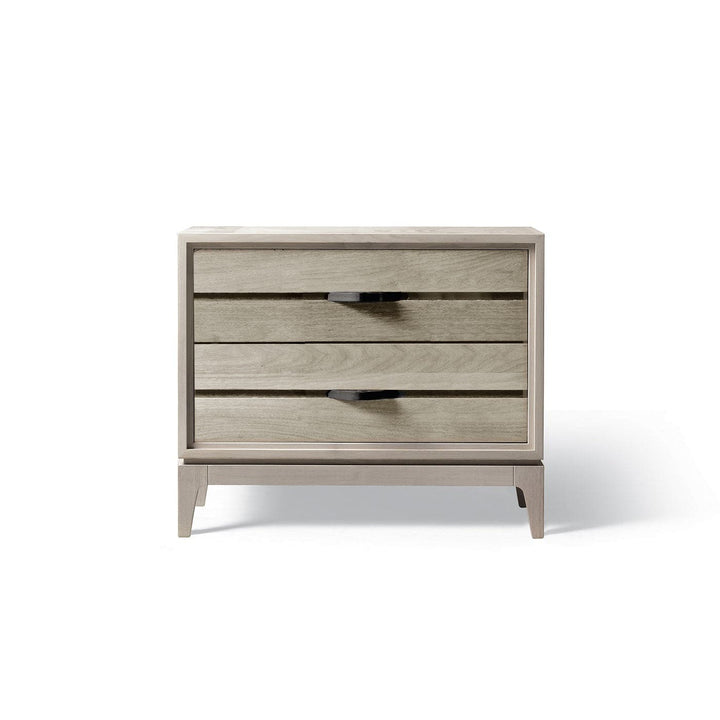 Walnut Wood Bedside Table BINARIO 03