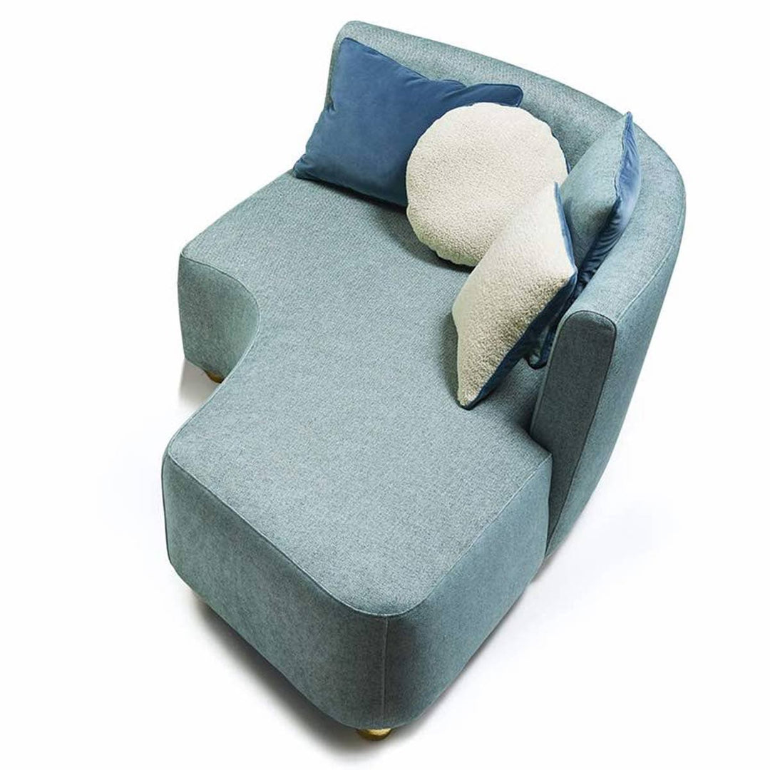Left Side Two-Seater Sofa BAIA by Piero Angelo Orecchioni 03