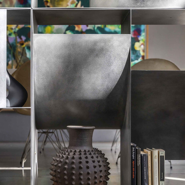 Wall-Mounted Metal Storage Unit JUDD PENSILE by Alessandro Di Prisco for Mogg 013
