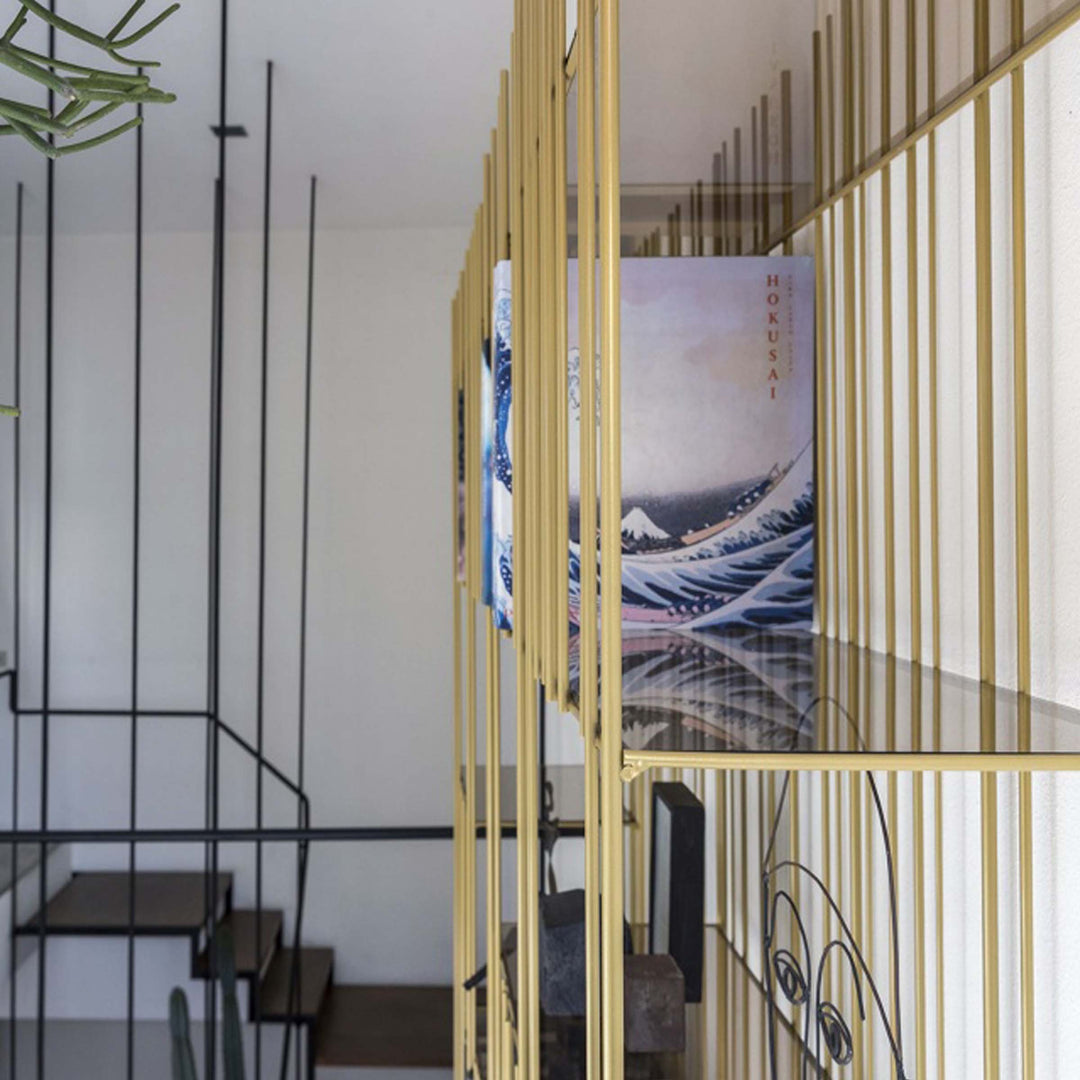 Metal Bookshelf METRICA by Ctrizak 06