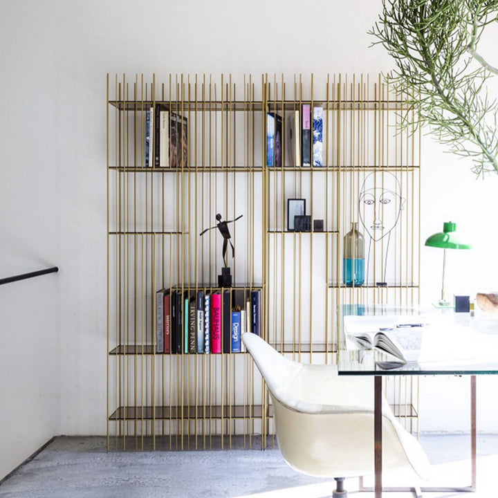 Metal Bookshelf METRICA by Ctrizak 07