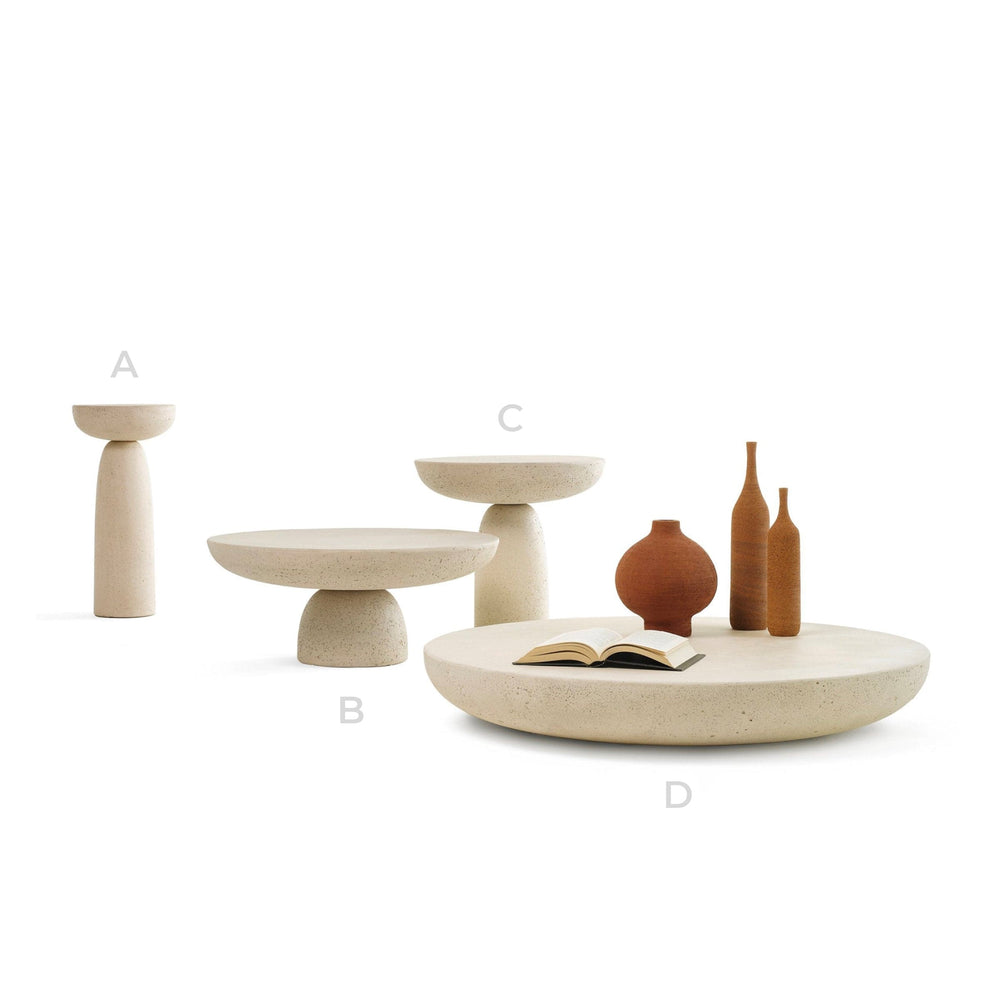 Coffee Table OLO Ivory by Antonio Facco 01