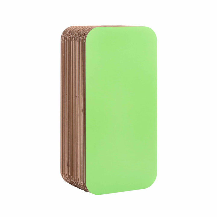 Modular Cardboard Bookcase MORETTO 90 Closed Back 09
