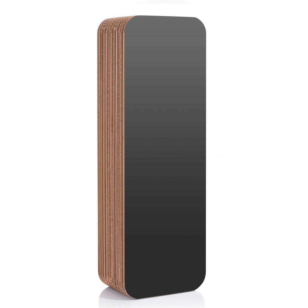 Modular Cardboard Bookcase MORETTO 135 Closed Back 03
