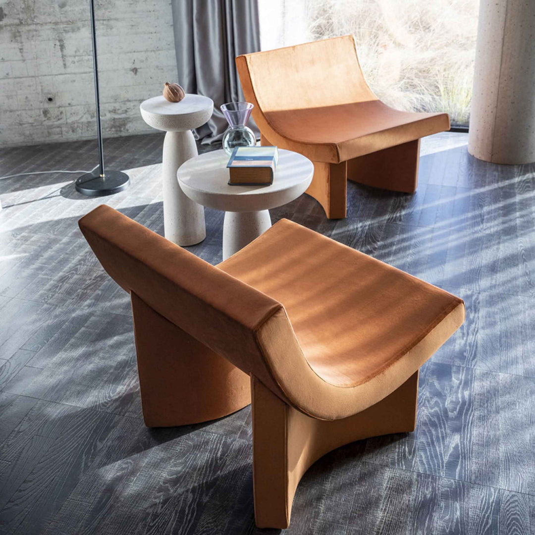 Padded Lounge Armchair TALK by Alessandro Di Prisco for Mogg 05