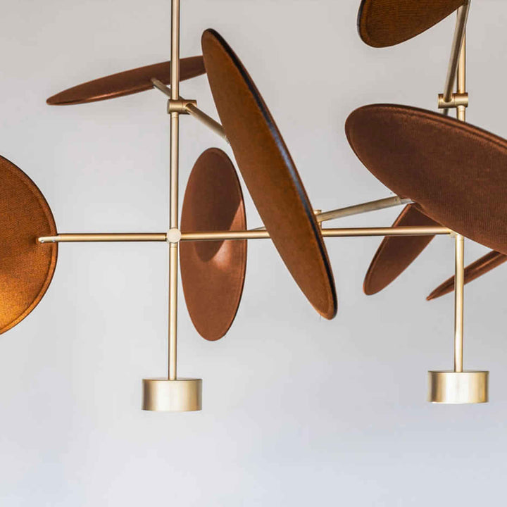 Metal Suspension Lamp DIVA by Sebastiano Tosi for Mogg 026