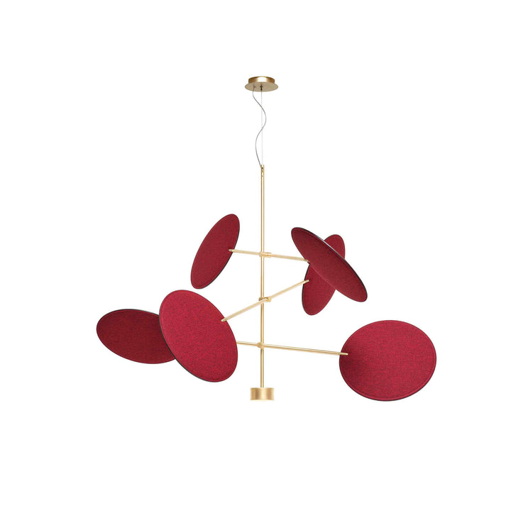 Metal Suspension Lamp DIVA by Sebastiano Tosi for Mogg 07