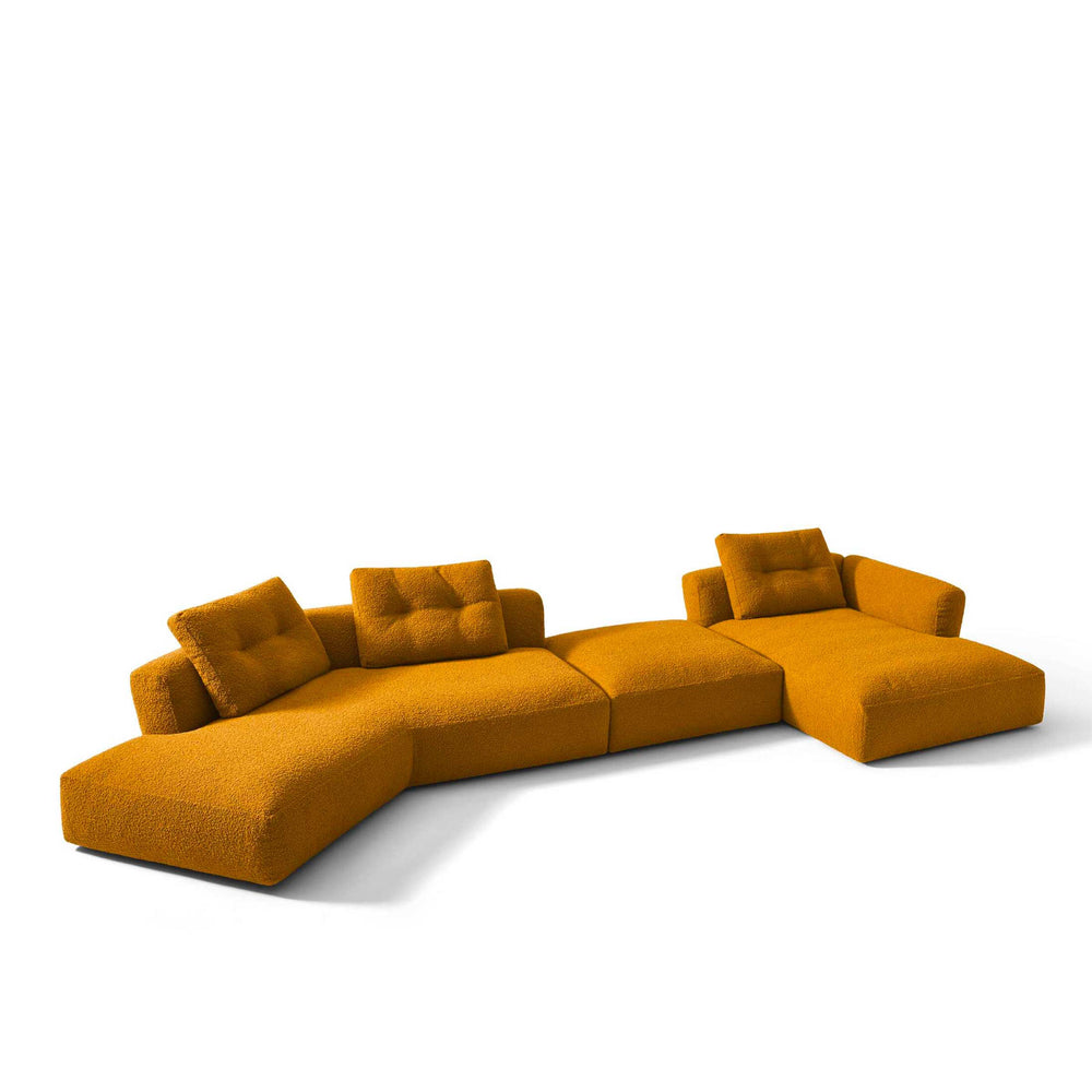 Sectional Fabric Sofa SENGU BOLD, designed by Patricia Urquiola for Cassina 2