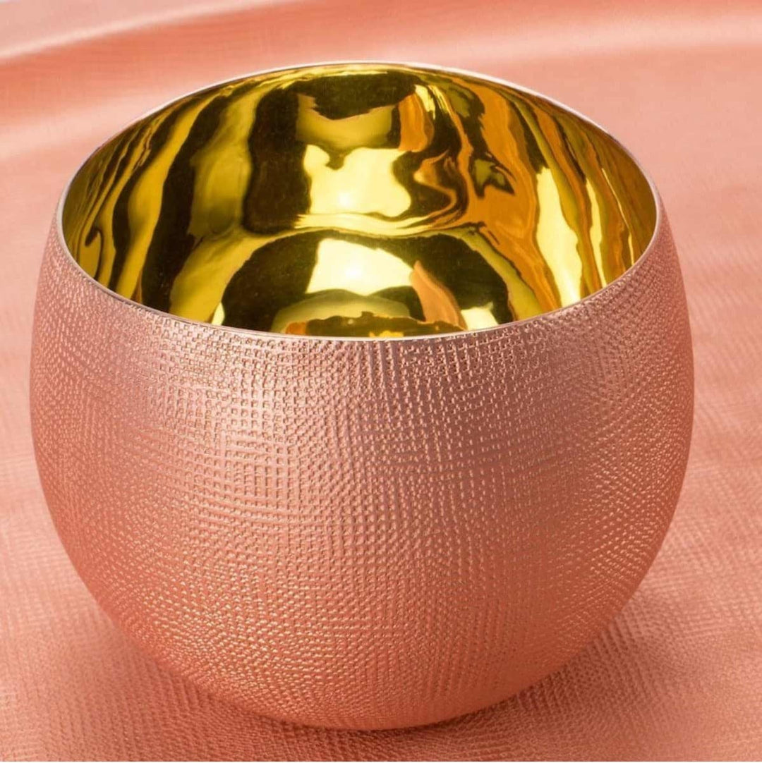 Rose Gold Plated Steel Tumbler VELVET 02