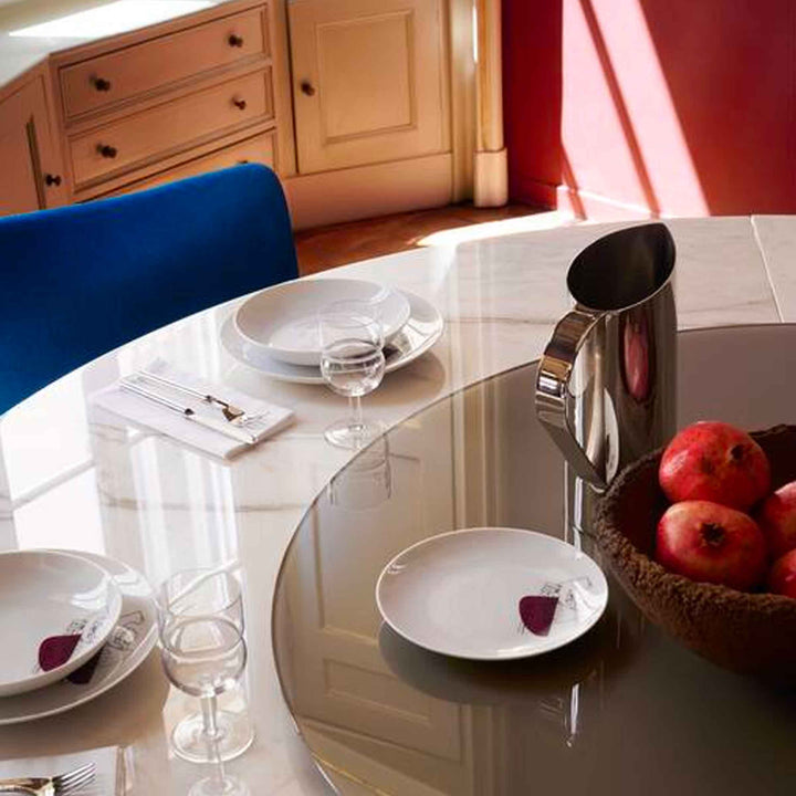 Stainless Steel Cutlery LE DUE FACCE DELLA LUNA Set of 24, designed by Afra & Tobia Scarpa for Cassina 09