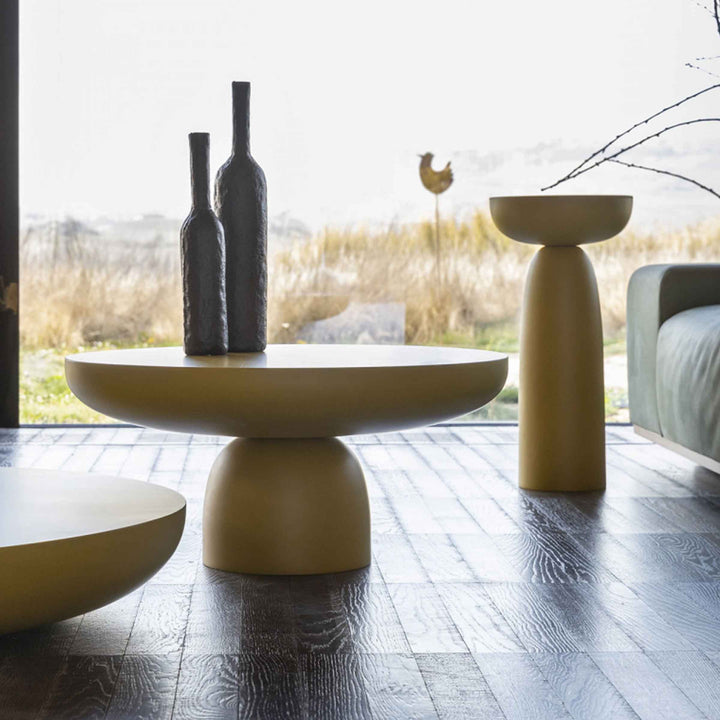 Wood Round Coffee Table OLO WOOD & COLOURS by Antonio Facco for Mogg 017